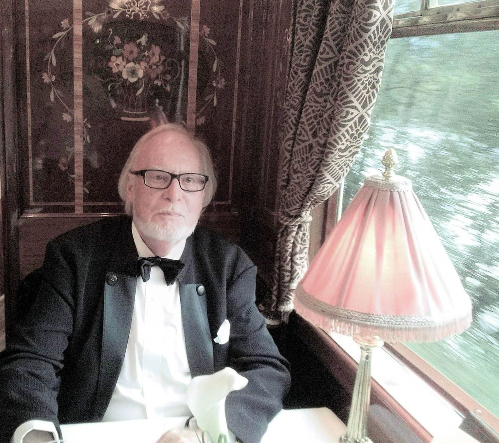 Mauricio Wiesenthal en el Oriente Express.