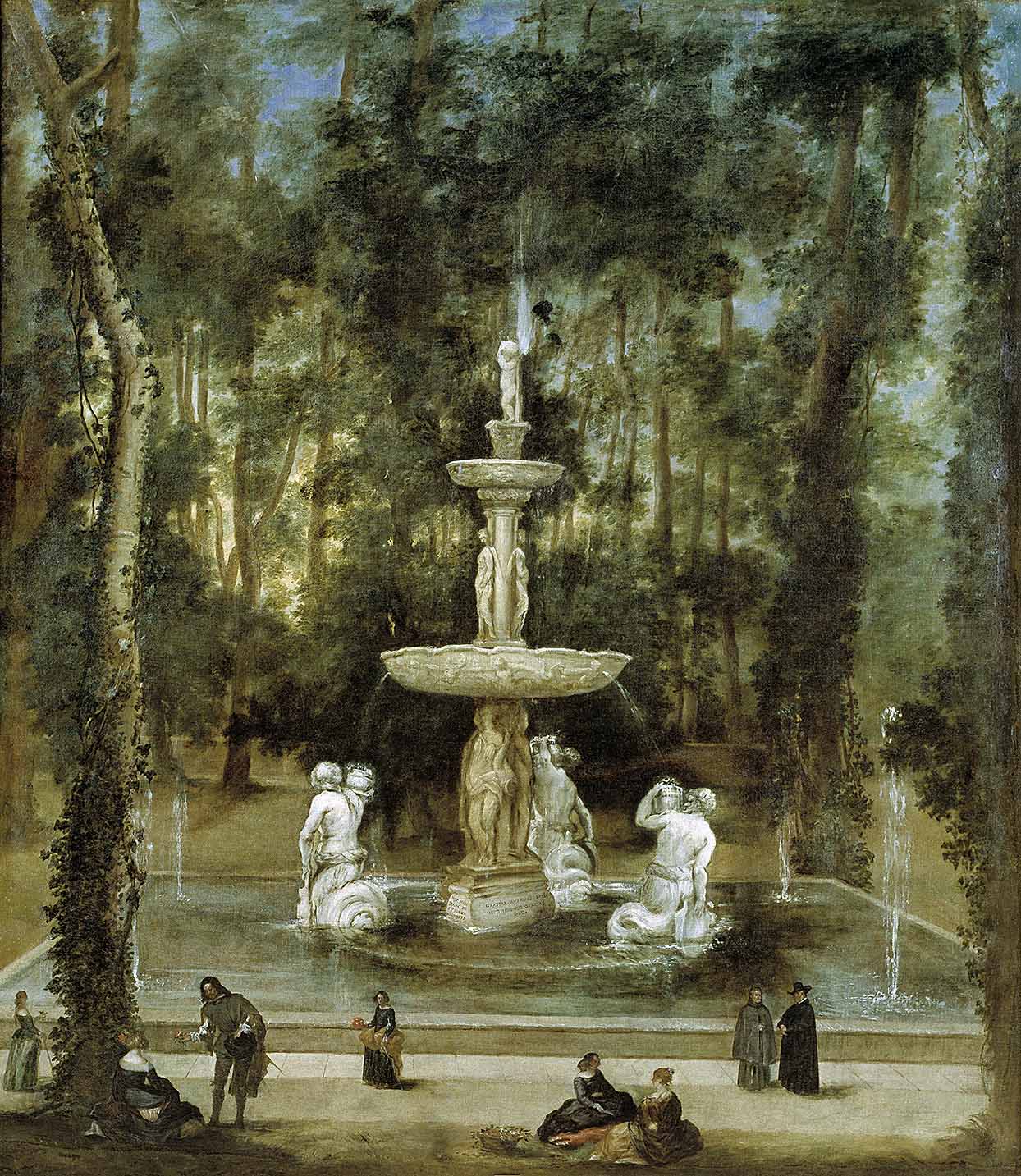 Taller de Velázquez. Fuente de los Tritones. 1657. Museo Nacional del Prado.