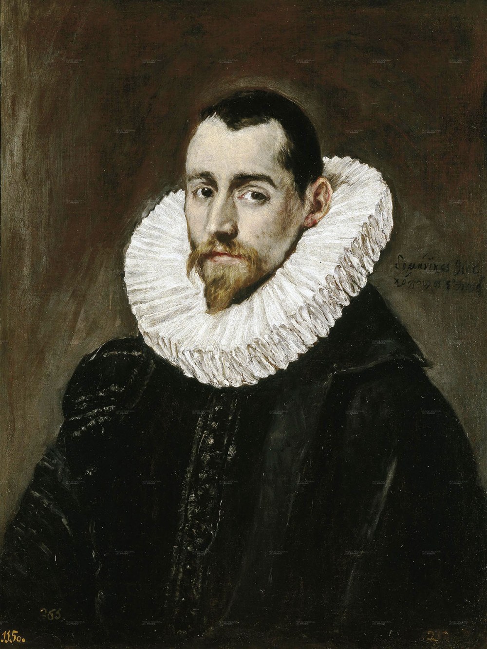 El Greco. Caballero joven.1600-1605. Museo Nacional del Prado.