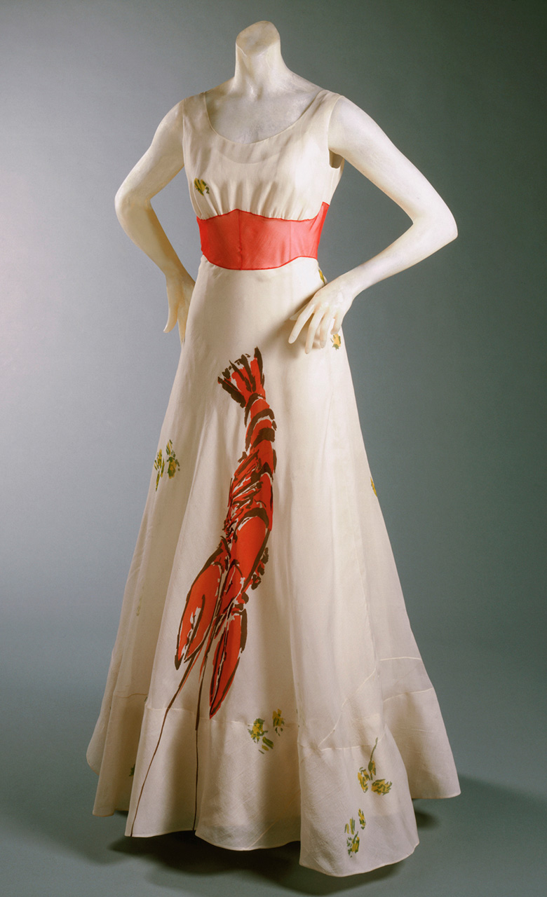 Elsa Schiaparelli. Traje langosta.