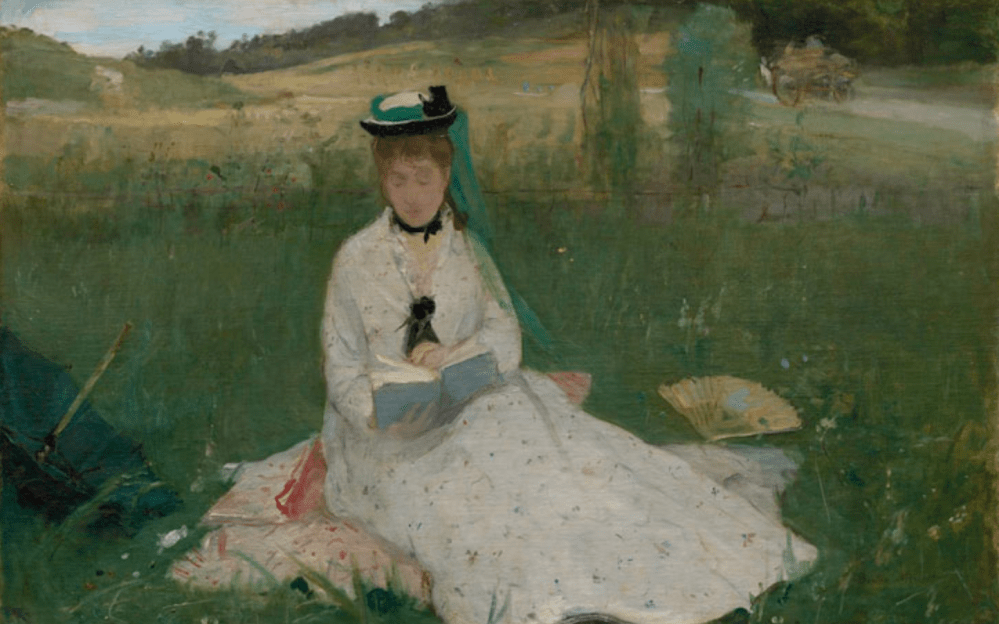 Berthe Morisot. Lectura. 1873. Cleveland Museum of Art.