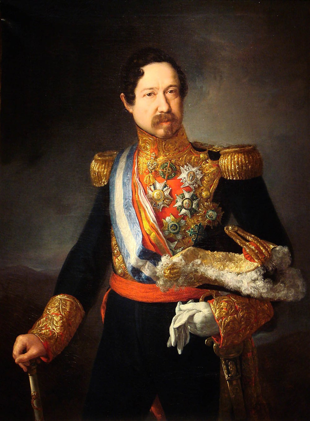 Vicente López Portaña. Ramón María Narváez. Mediados del siglo XIX. Museo de la Legión de Honor. París.