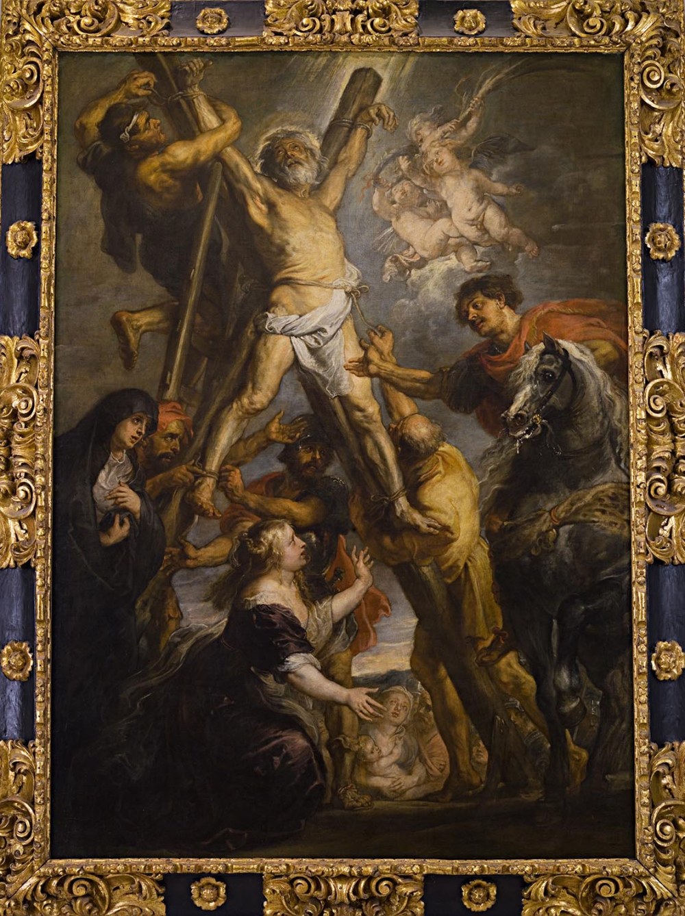 Pedro Pablo Rubens. El Martirio de San Andrés. 1639. Fundación Carlos de Amberes.