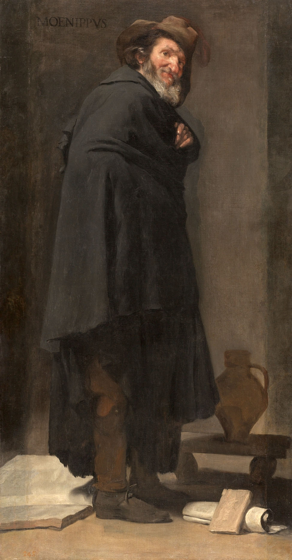 Diego Velázquez. Menipo. Hacia 1630. Museo Nacional del Prado. Madrid.
