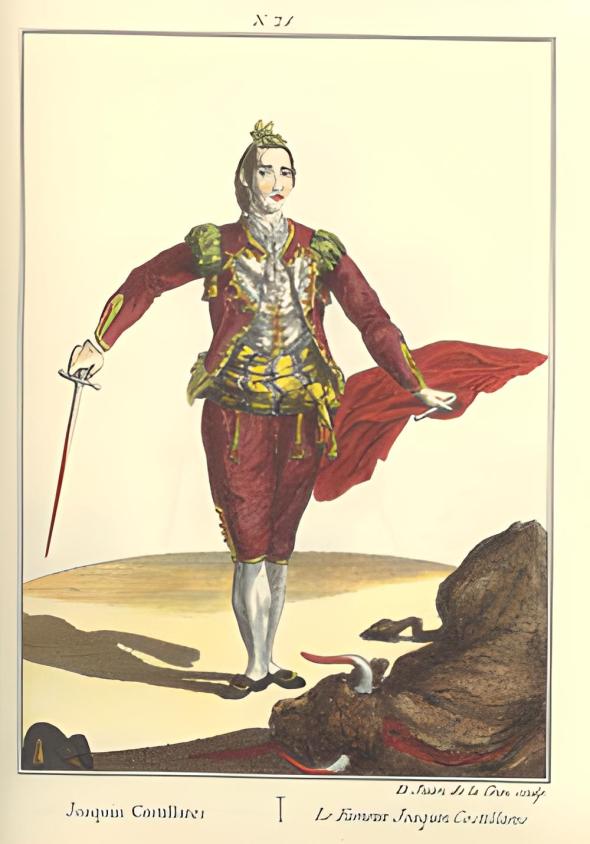 Juan de la Cruz Cano y Olmedilla. Joaquín Rodríguez Costillares. "Colección de Trajes de España tanto antiguos como modernos que comprehende todos los de sus dominios". 1777. Madrid.