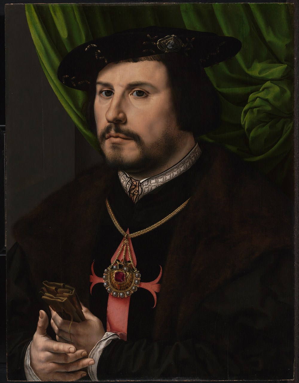 Jan Gossaert. Francisco de los Cobos y Molina. 1530-1532. Getty Center. Los Ángeles.