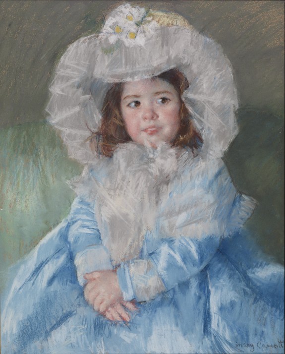 Mary Cassatt. Margot en Azul. 1902. Walters Art Museum.