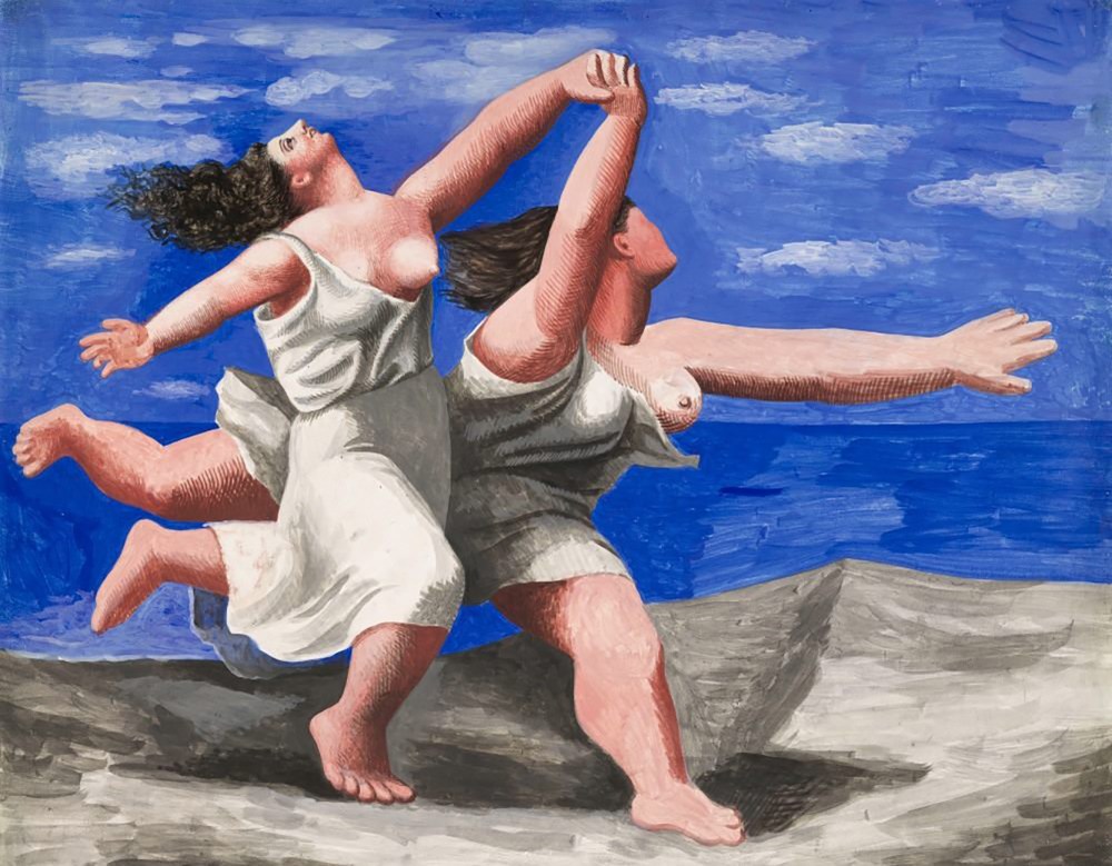 Pablo Picasso. Dos mujeres corriendo en la playa.(La carrera).1922.