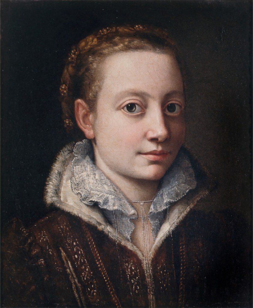 Sofonisba Anguissola. Autorretrato. 1560-1561. Pinacoteca de Brera.