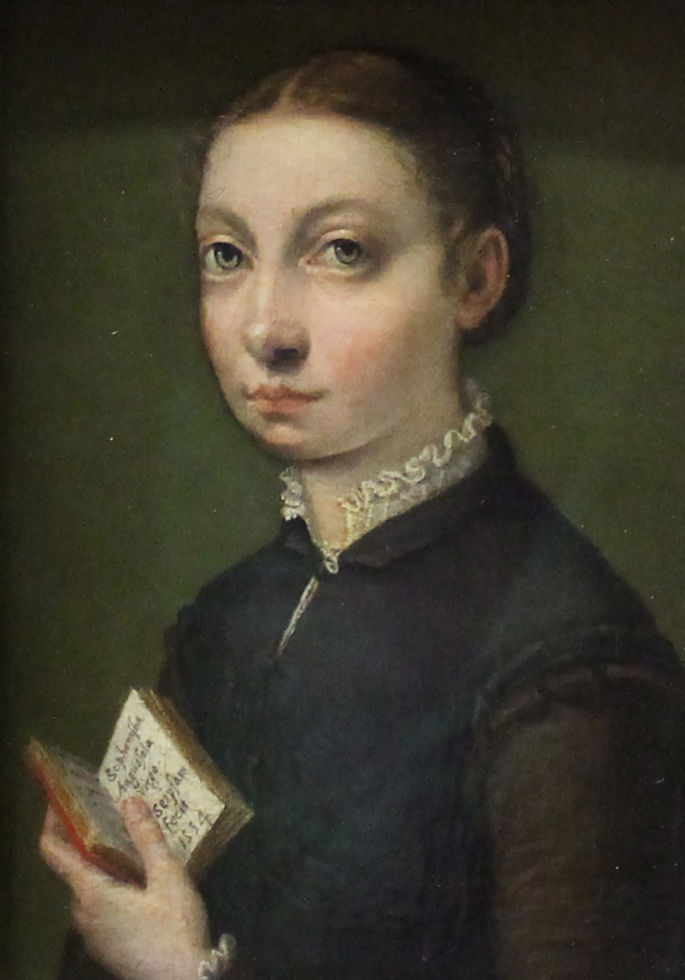 Sofonisba Anguissola. Autorretrato. 1554. Kunsthistorisches Museum. Viena.