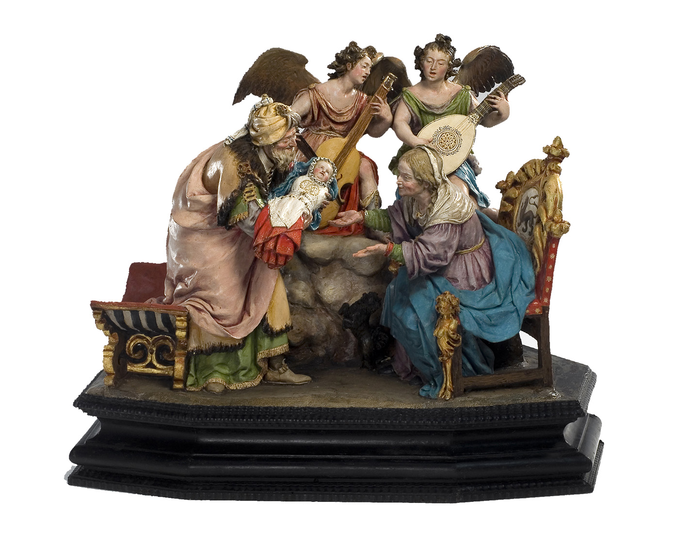 Luisa Roldán. San Joaquín, Santa Ana y la Virgen Niña. Museo de Guadalajara.