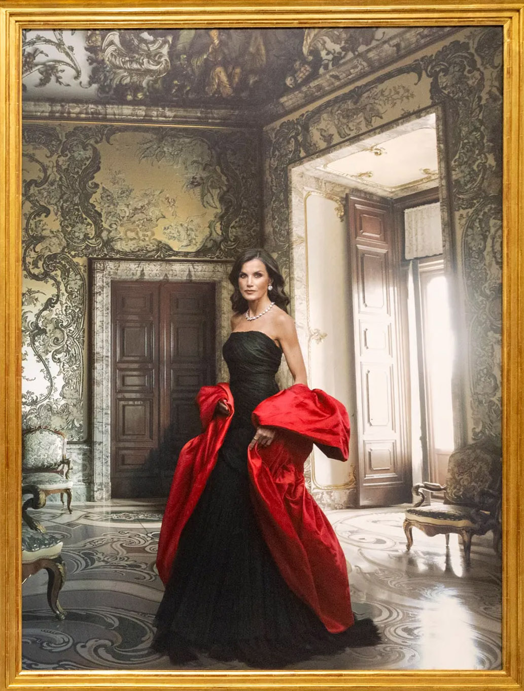 Annie Leibovitz. Retrato oficial de S.R. la reina doña Letizia. 2024.