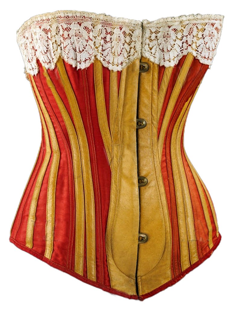 Corsé. Hacia 1880. Victoria and Albert Museum. Londres.