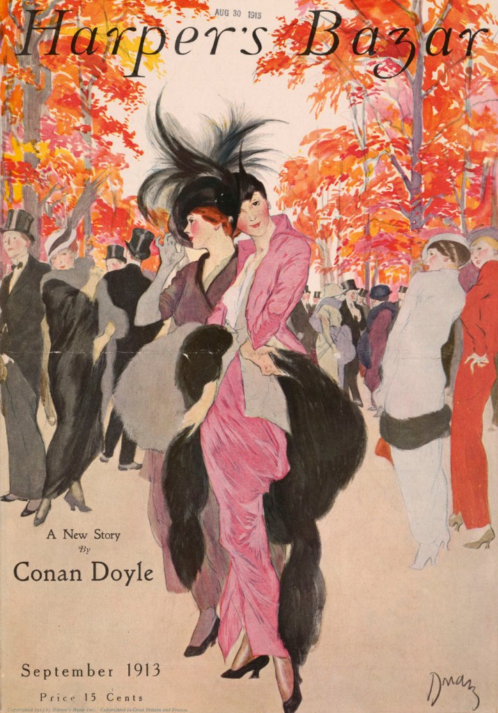 Portada de Harper´s Bazaar, septiembre 1913.Portada de Harper´s Bazaar, septiembre 1913