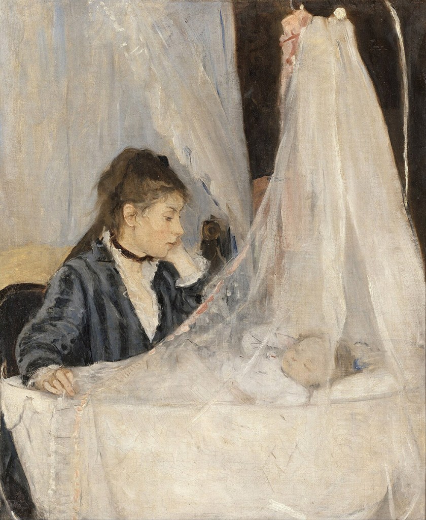 Berthe Morisot. La cuna. 1872. Museo de Orsay.