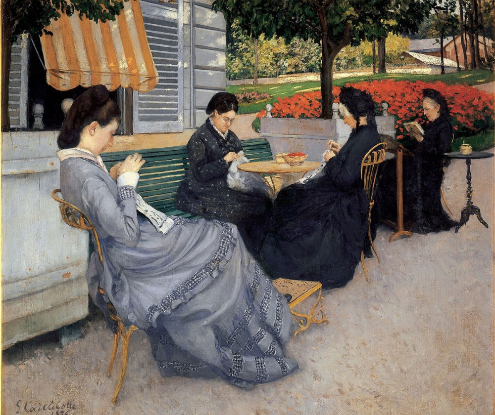 Gustave Caillebotte. Retratos en el campo. 1876. Museo de Arte e Historia del Barón Gérard.